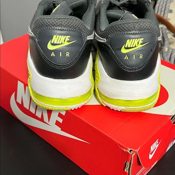 Nike Black and Yellow Air Max Sneakers - Picture 3 of 3